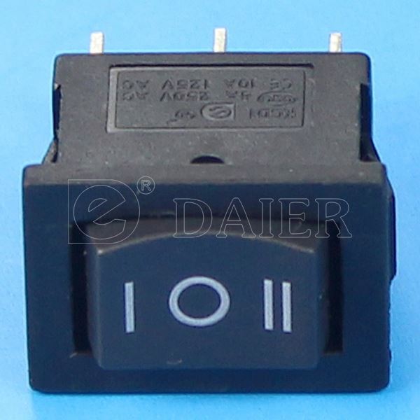KCD1 ON OFF ON SPDT 3 Pins Rocker Switch T55