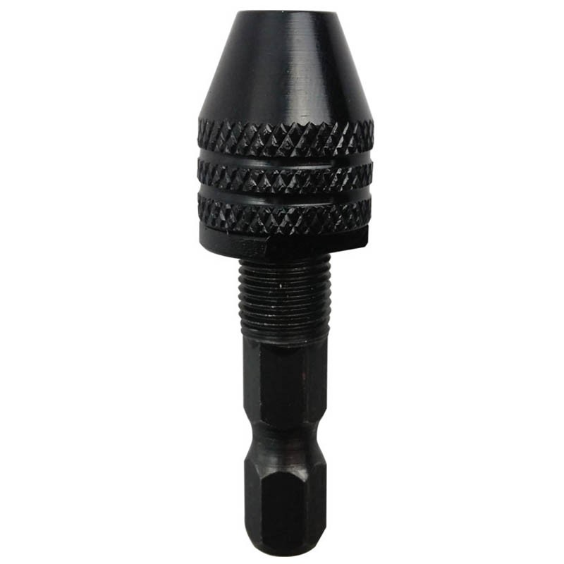 1PCS Hot Mini Snap In Hex Shank Keyless Electric Drill Chuck 53mm Driver Power Screwdriver Conversion Chuck Converter P20