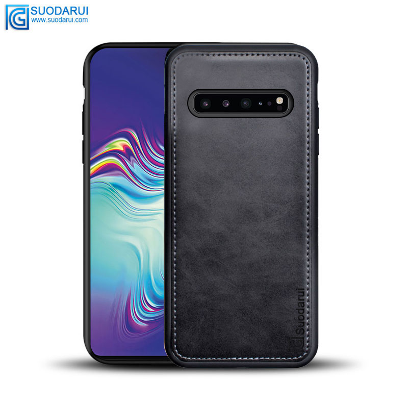 OEM Back Cover for Samsung S10 S10+ S10e S10 5GPhone PC+TPU+Leather case Factory supplier