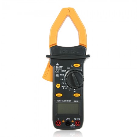 Digital Clamp Meter Multimeter AC DC Volt Current Resistance Tester LCD Display