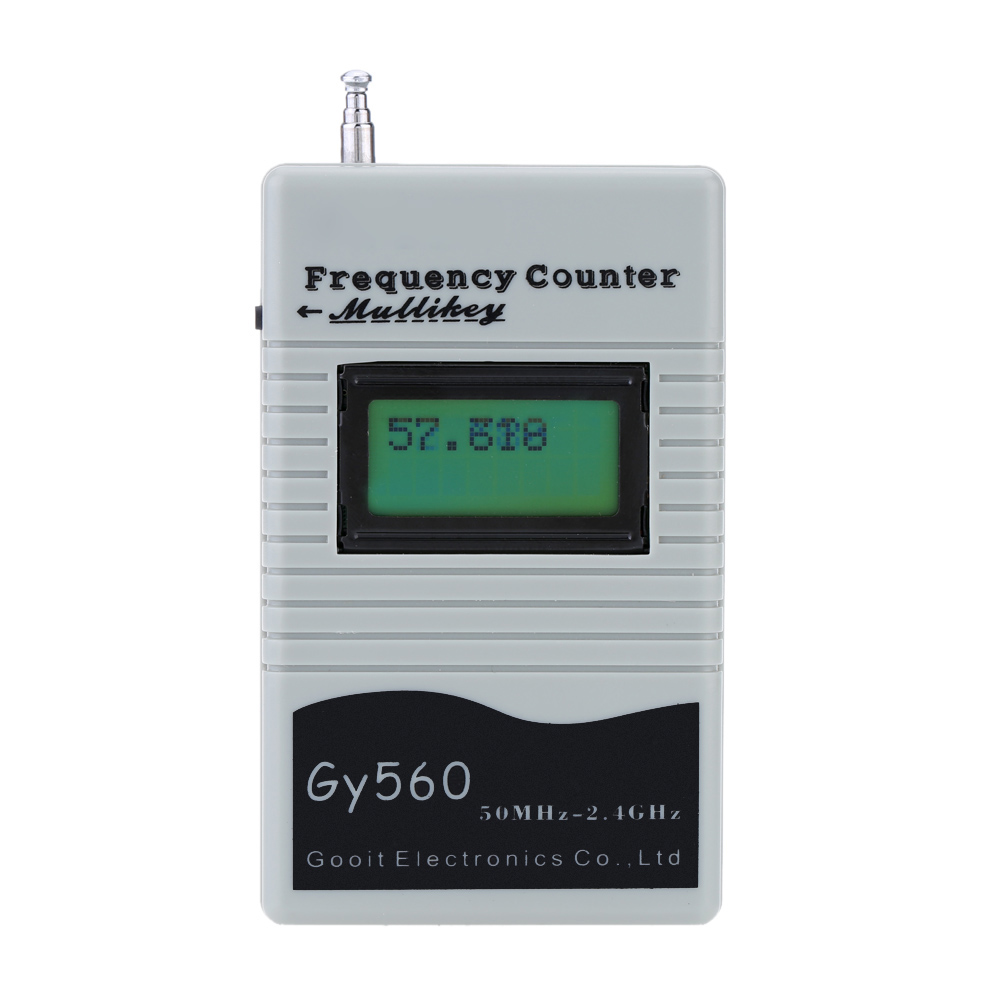 High Accurate GY560 50MHz-2.4GHz Portable Handheld Frequency CounterFrequency Measurement Radio Interphone GSM CDMA Testing