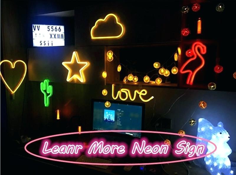 Outdoor led advertising Acrylic Luminous Neon Signs Led Signature small Neon Light