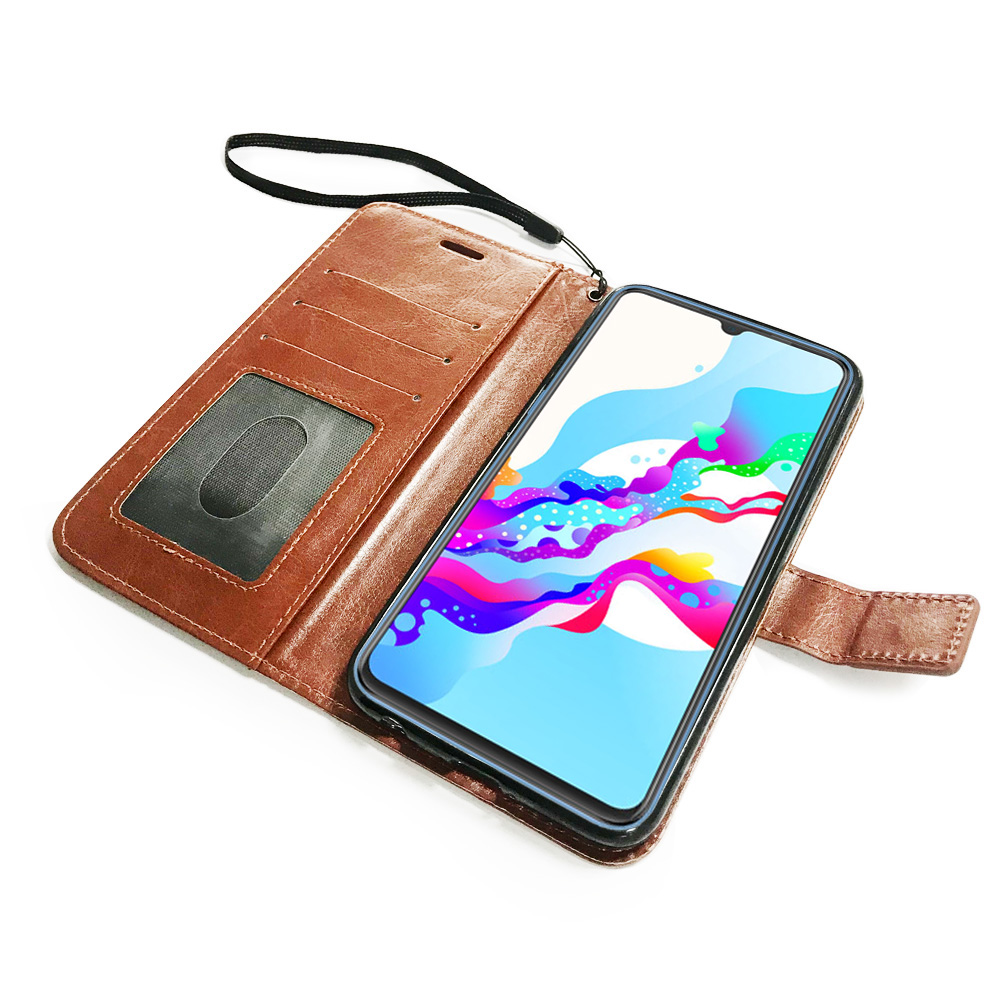 Factory supply wallet leather case For Vivo Z5 stand leather flip cover