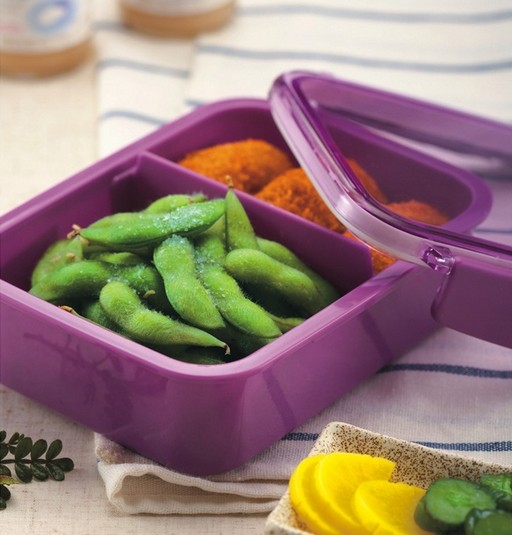 New single layer sealed plastic lunch box/High quality microwave bento box