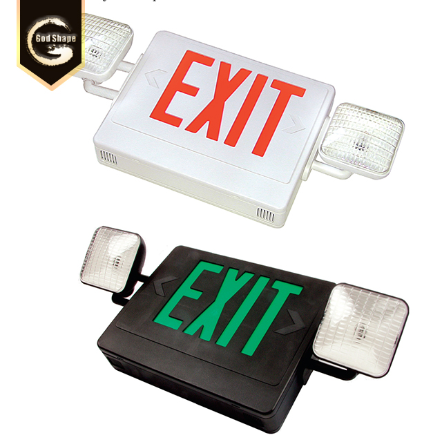 Red explosion proof light safety led acrylic emergency sign exit sign