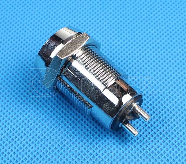 4A 28VDC SPST 2 Pin ON-OFF Electric Vending Machine Lock Master Key Lock