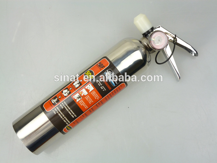 500ml foam mini stainless steel car fire extintor