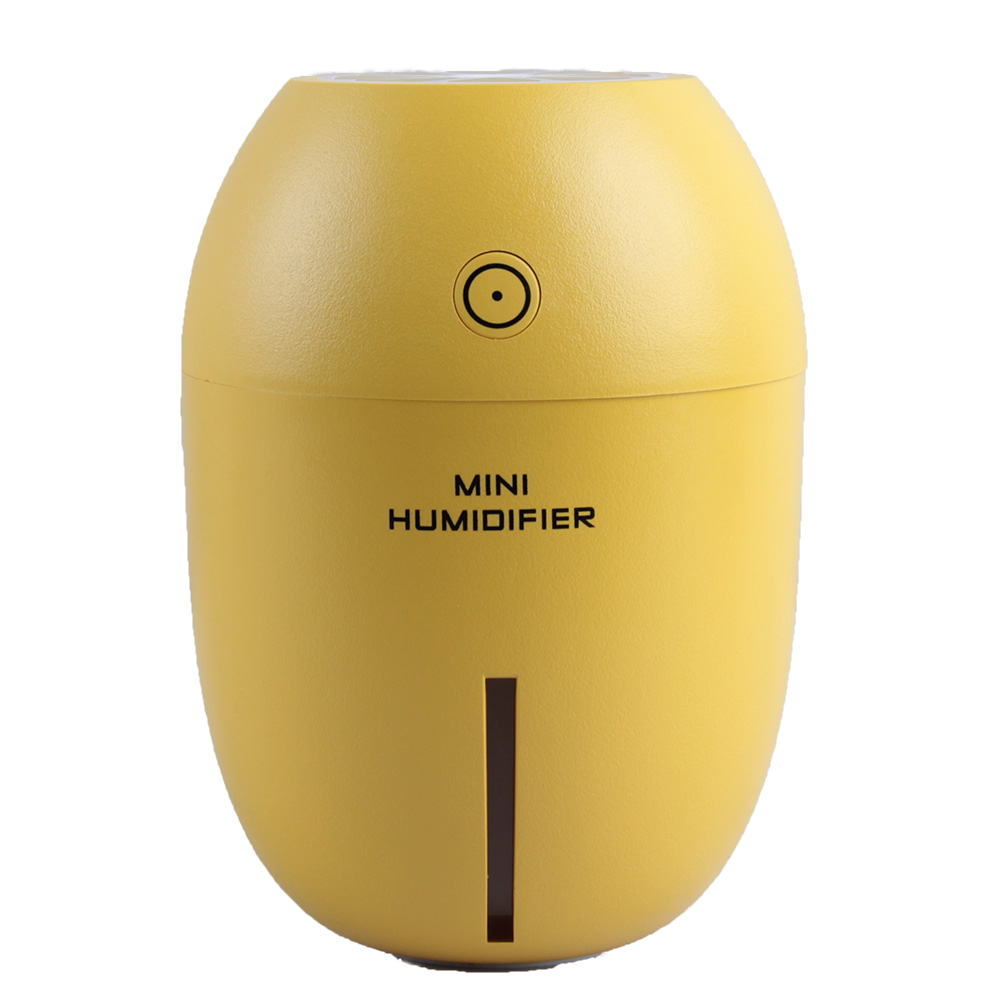 Wholesales Yellow Lemon Design Easy Home Ultrasonic Humidifier, Car USB Cool Mist Humidifiers for Refreshing Air