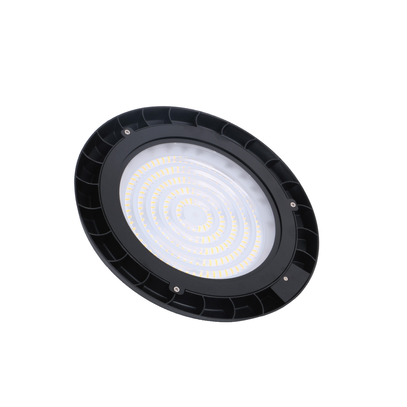 Ip65 Black 110lm/w Ufo T5 Lighting Fixture 250wled Baycover Warehouse High Bay Led Lights Smd