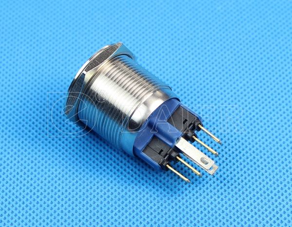 Electric Sliver Housing Slef-Loking Waterproof Snap Switch