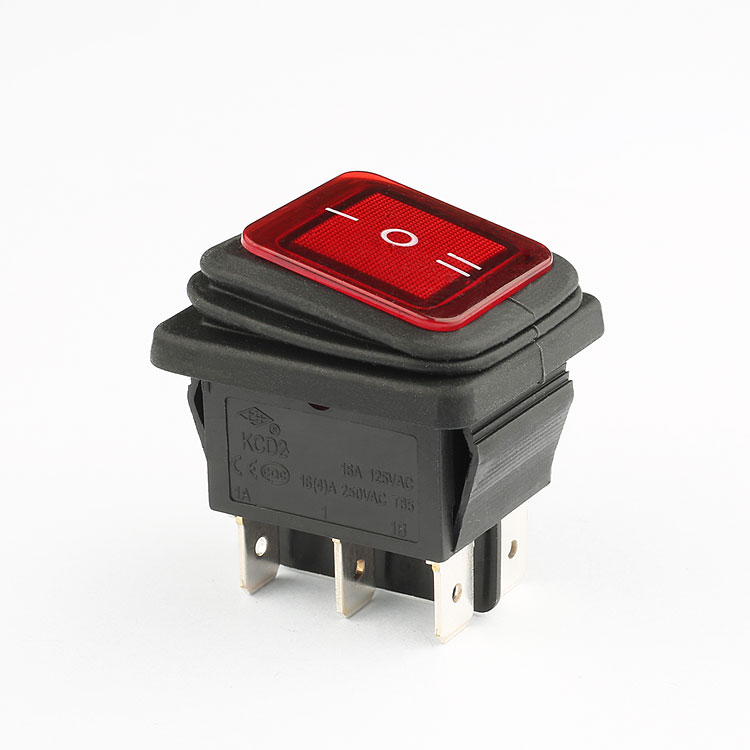 KCD series momentary or latching waterproof switch