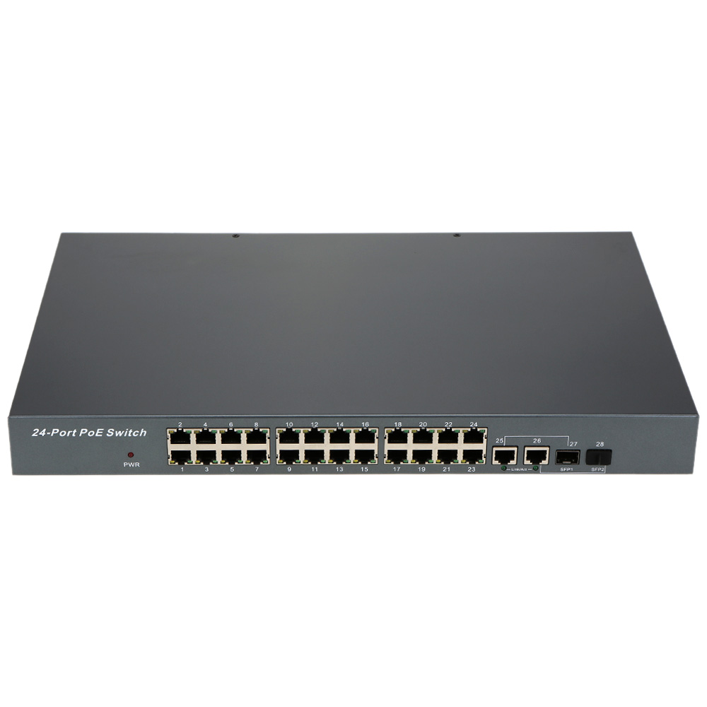 24 Port IEEE802.3at POE Switch/Injector Power over Ethernet Switch for IP Camera VoIP Phone AP devices 1024POE-AT Free DHL