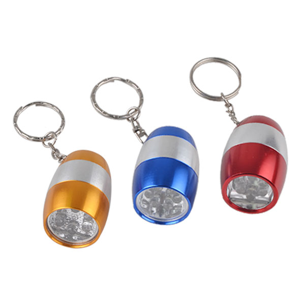 Promotional Cheapest Mini Led Flashlight Key Chain Light Bulbs Chain with Personalized Key Chain