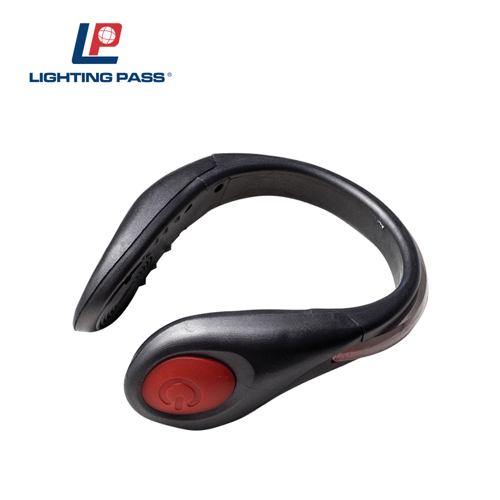 led colorful shoe clip safety light for night runners