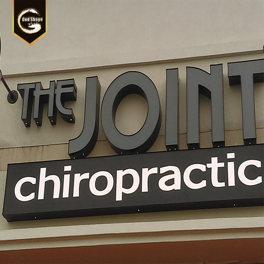 3D Lighting Acrylic LED Channel Letter led Sign fronlit signage