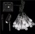 22.9ft 50 Advanced Waterproof Water Drop Mode LED Solar Fairy Lights, Outdoor Saint Valentine's Day Lights for Patio