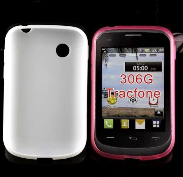 Factory price TPU Case cover for LG tracfone 306G