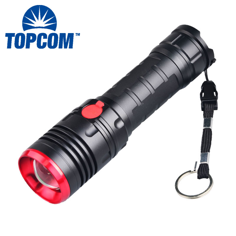 rechargeable led flashlight strong light led flashlight zoom flashlight