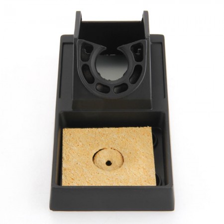 Metal Soldering Iron Gun Stand Holder Support Station Base Sponge