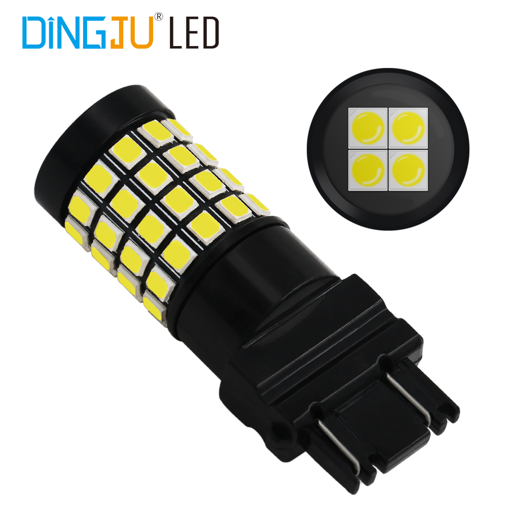 High Quality Wholesale Custom Cheap 3157 T25 2835 48SMD 4SMD 3030 led tail light bulb 12v 5.2w reversing lights Good