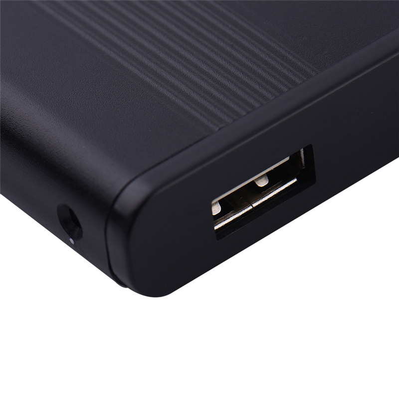 2.5inch SATA hard disk drive case sata support 1gb-2000gb Aluminium alloy material plug and play Hard Disk Enclosure SATA port