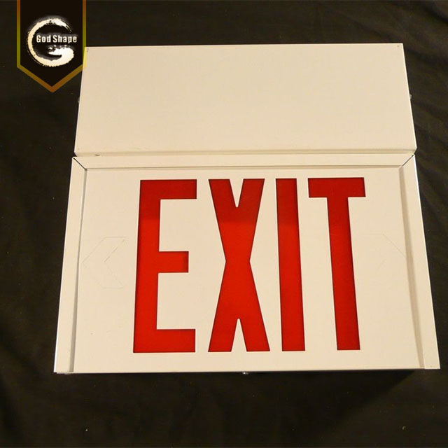 Godshape explosion proof light safety led acrylic emergency sign exit sign