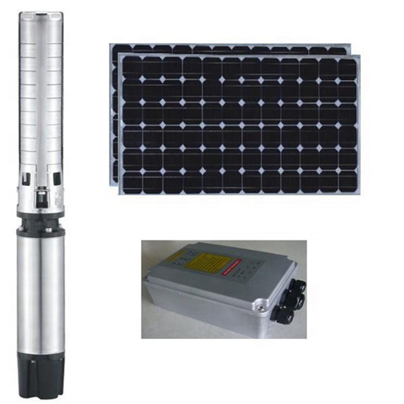 10hp three phase solar  powered irrigation water pump with solar panel