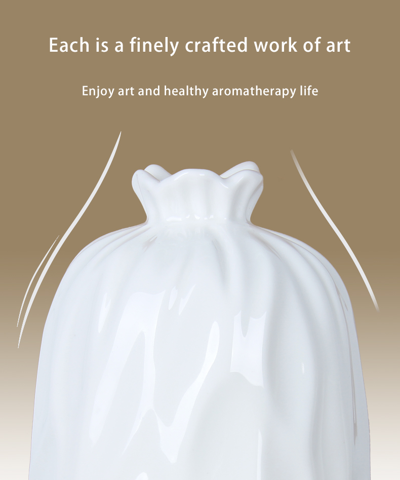 Reed Diffuser with Ceramic Vase Scented Diffuser Ceramic Bottle