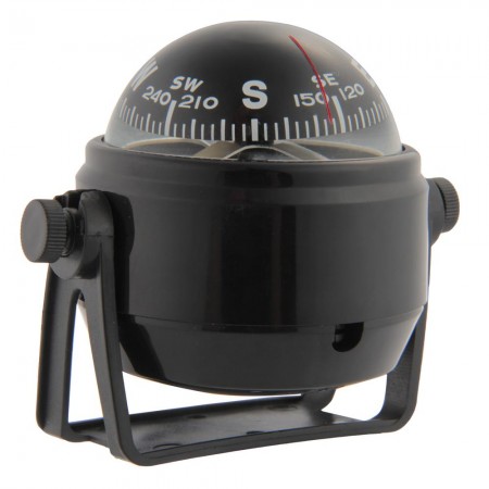 LED Lighted Compass Dashboard Dash Mount Navigation Car Boat Truck Black