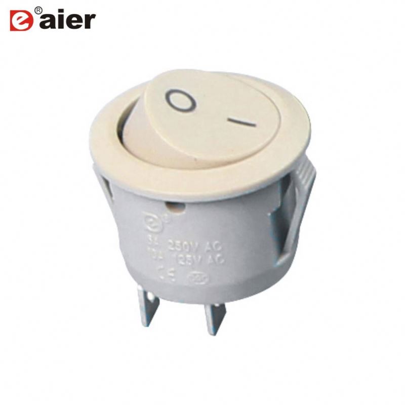 Round mini ON OFF circular switch
