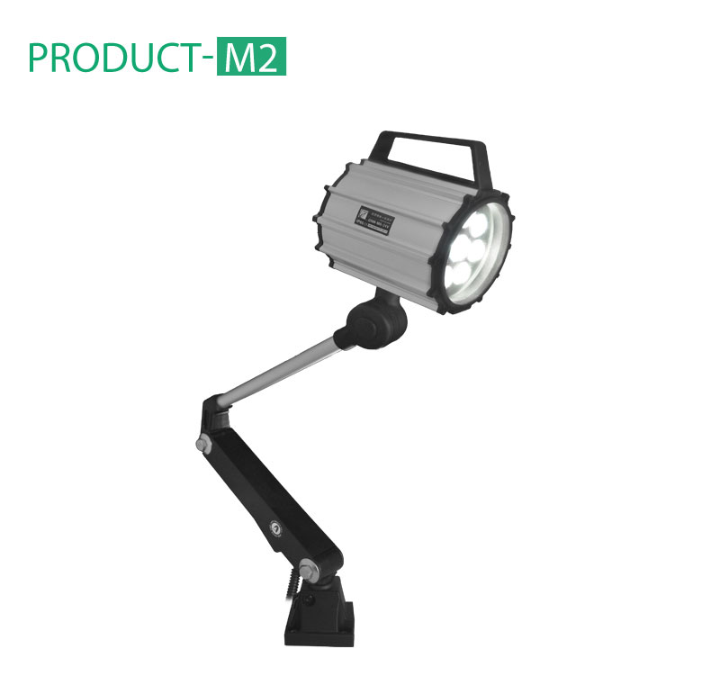 CNC LED Machine Lamps IP65 24V/100-240V/Flexible Arm Swivel Work Light/ ONN-M8 CE,FCC Verified
