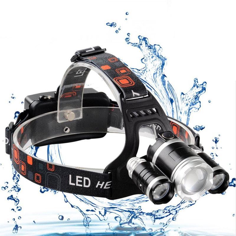 Water Resistance Rechargeable led Adjustable Beam headlamp manufacturers hunting headlamps