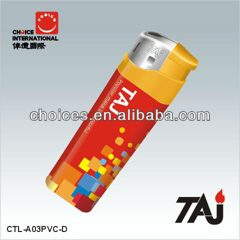Canton Fair hot-selling TAJ Brand Attractive Butane Smoking Lighter