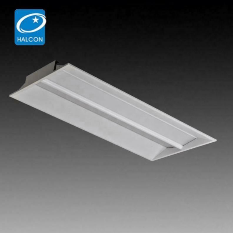 Recessed Office Led Panel Lighting Fixture  2x2 2x4 led troffer light