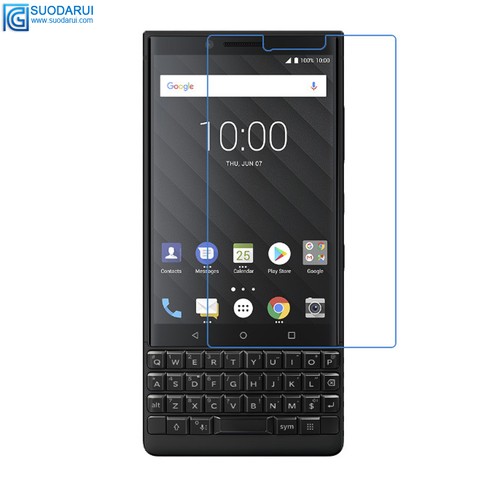 Tempered Glass Screen Protector for Blackberry Key 2 LE 9H 2.5D 0.26mm HD Transparent Film