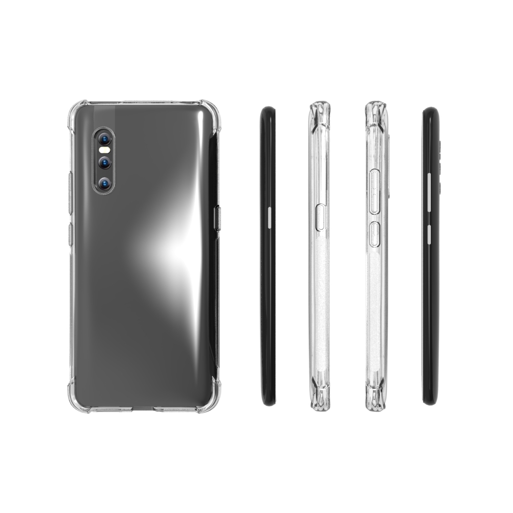 Shockproof soft case For Vivo X27 Transparent Tpu cover