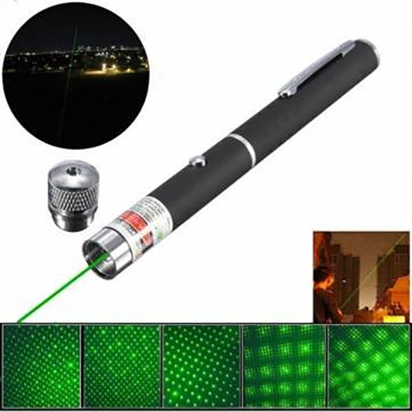 Powerful Blue Laser Pointer Strong Beam Light Lazer Torch Focus Burning