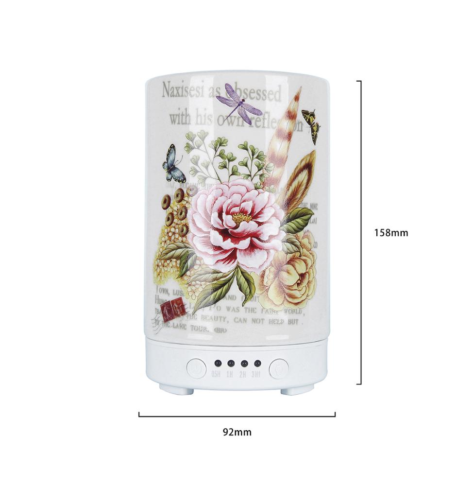 Hildy 100ml ceramic diffusers taiwan ceramic eco friendly deodorant containers diffuser in home, office