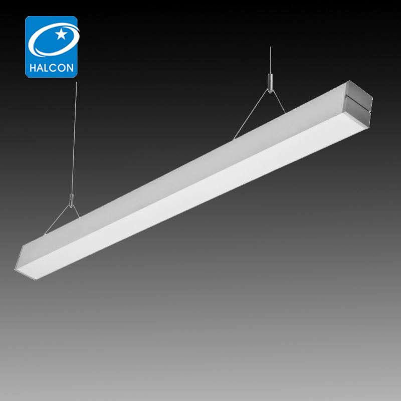 Latest Design 4000K 4Ft 40W Aluminium Office Led Pendant Light With Sensor