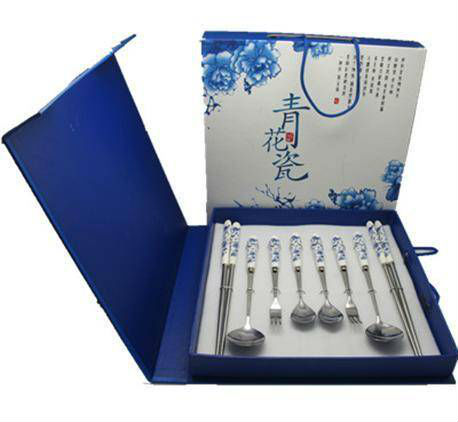 8 Pcs Fancy Gift Cutlery Set in Gift Box