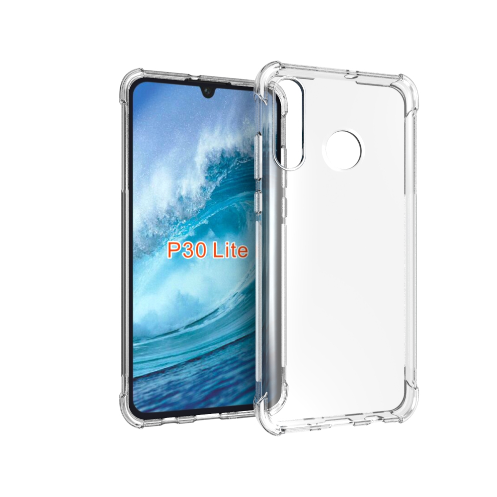 Carbon Fiber Soft Tpu case For Huawei P30 Lite