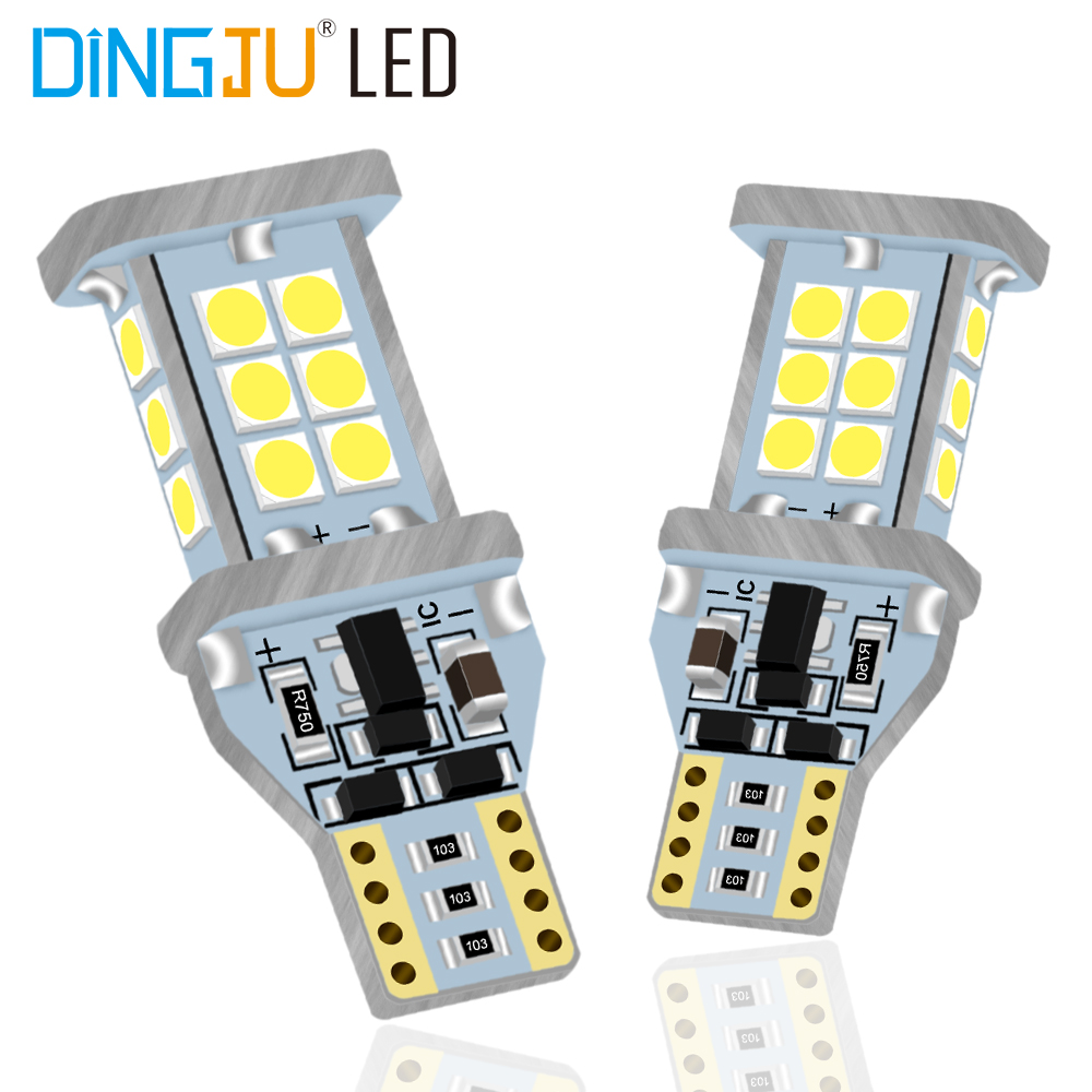 Factory Cheap Price Led T15 921 3030 24smd Car Reversing Light Auto Led Brake Lamp bulb Connector Compatible