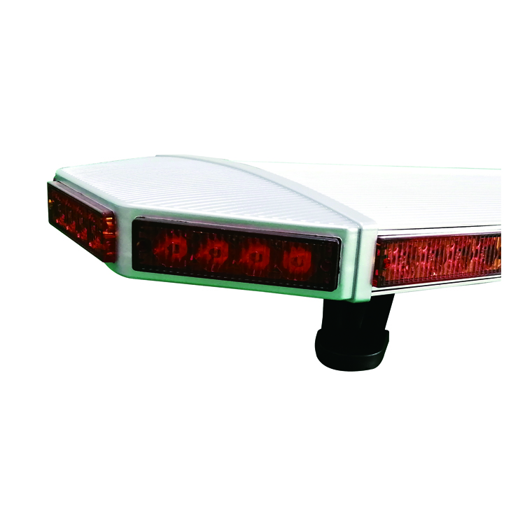 High quality Aluminum housing amber siren speaker mini police lightbar for vehicle