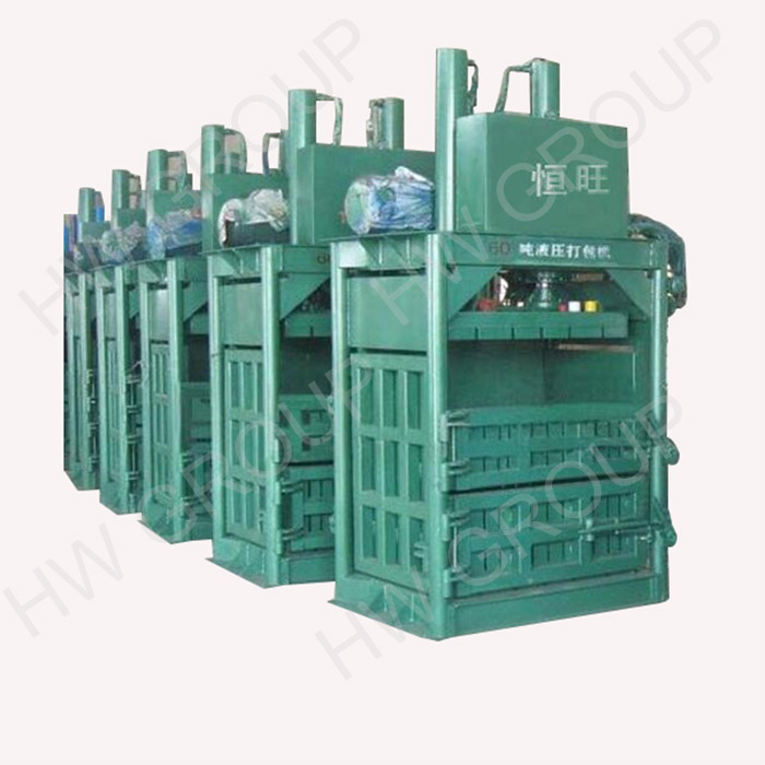 waste paper reclamation 10ton compactor baling machine