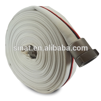 Polyurethane lining fire fighting hose 40mm 50mm