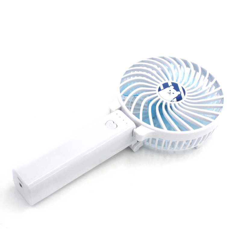 Mini Handheld Fan Cooler Handheld USB Charging Mini Desk Fan Rechargeable ABS Portable For Office Outdoor Household Travel