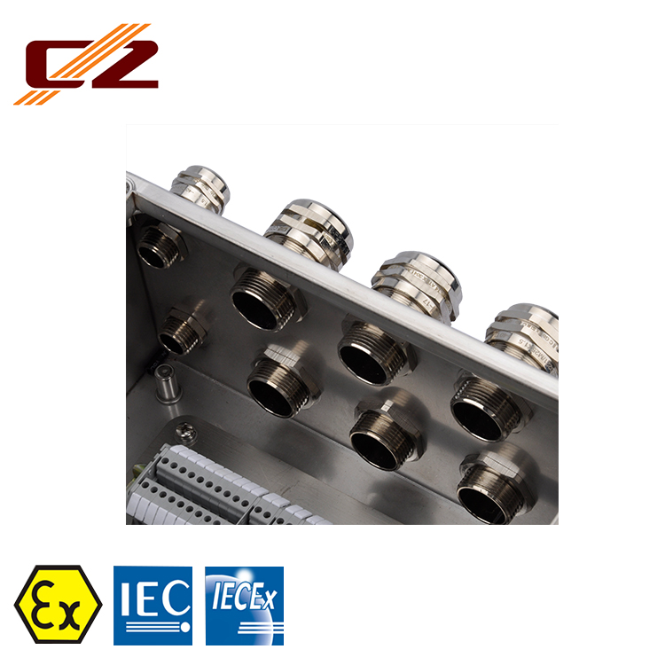 High Power Gas Statioin IP66 Explosion Proof Stainless Steel Junction Box