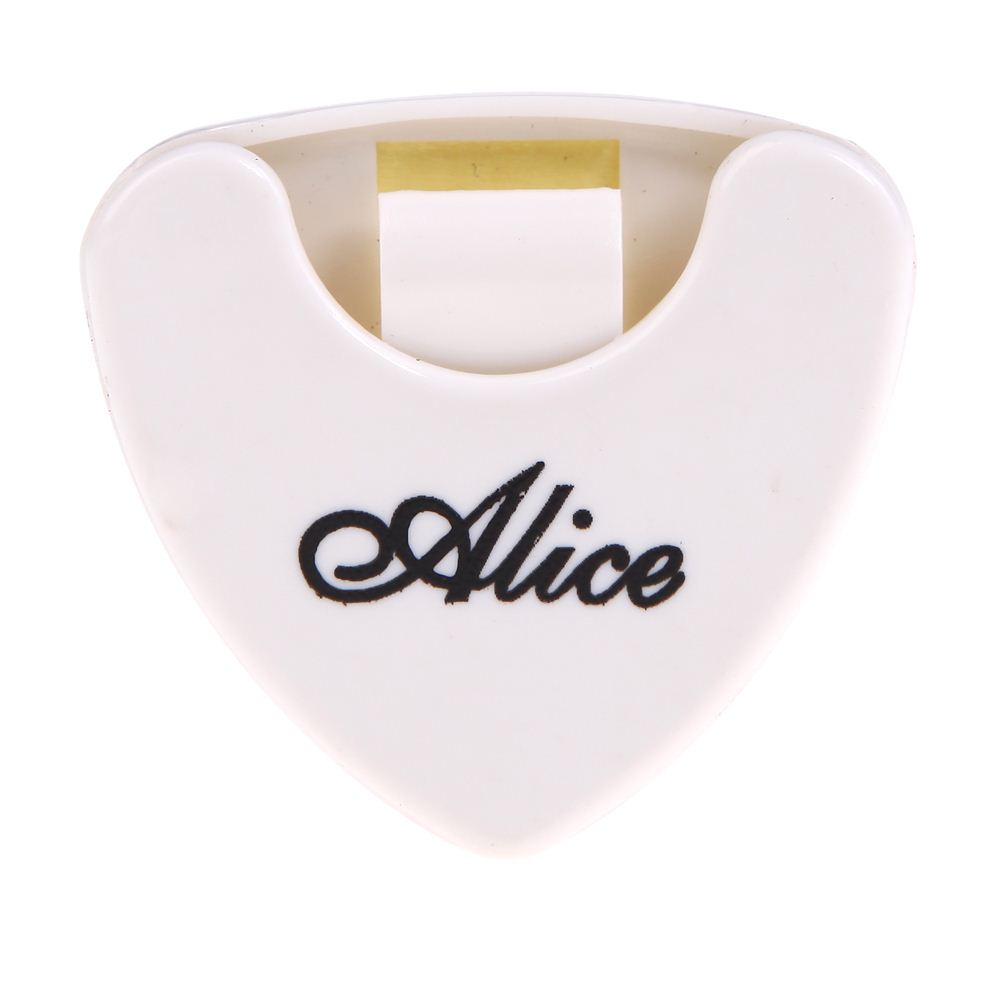 Portable 6 Colors Alice 5pcs Plactic Triangle Shape Guitar Pick Plectrum Holder Cases (Pick Not Included) Free Shipping