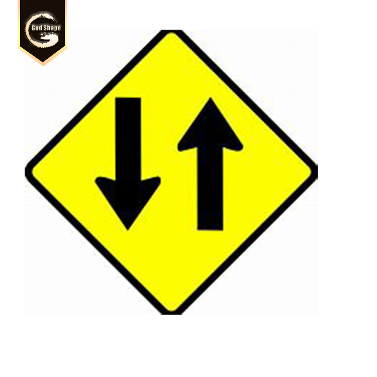 GS cheap traffic sign board size weight safeti road traffic arrow sign and symbol