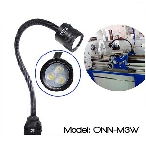 Model M3W 24V 220V IP65 high brightness led machine light led gooseneck light